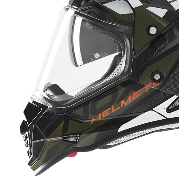 NOX N312 Track Kaki Shiny Orange