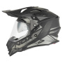 Casque Cross NOX N312 Track Mat Black Silver