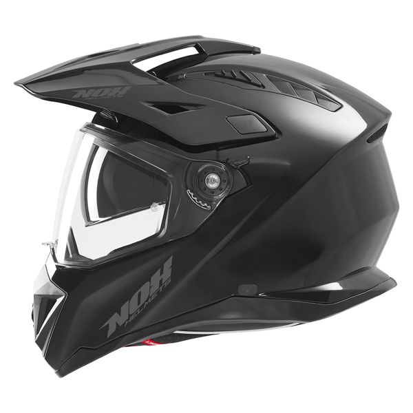 Casque Cross NOX N350 Shiny Black