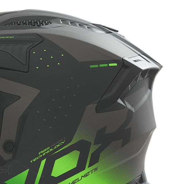 NOX N634 Gradiant Matt Black Green