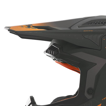 NOX N634 Gradiant Matt Black Orange