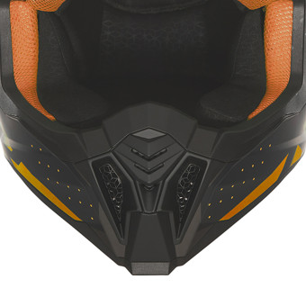 NOX N634 Gradiant Matt Black Orange