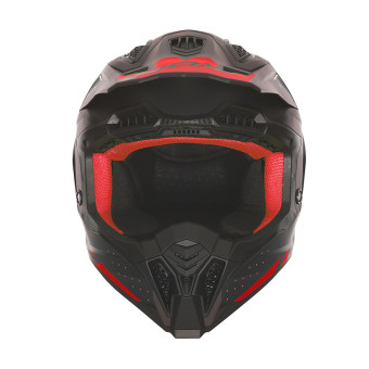 NOX N634 Gradiant Matt Black Red