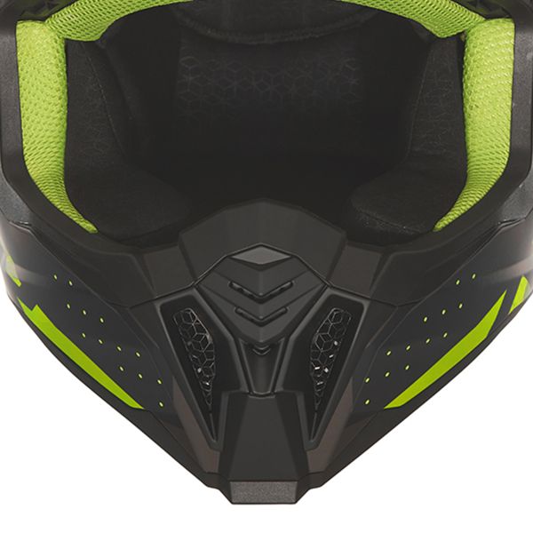 NOX N634 Gradiant Matt Black Yellow