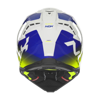 NOX N634 Gradiant White Blue Yellow