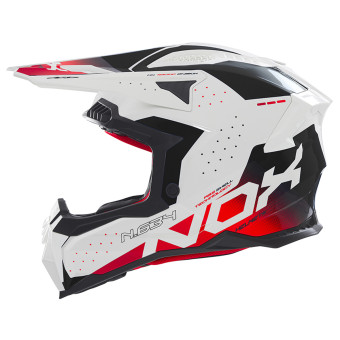 Casque Cross NOX N634 Gradiant White Red