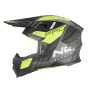 Casque Cross NOX N634 Storm Mat Black Yellow