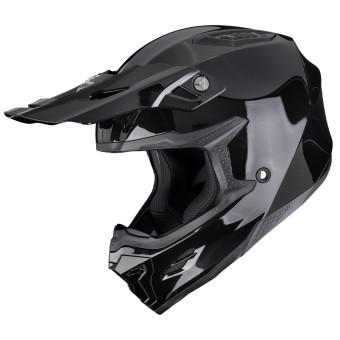 Casque Cross Scorpion Smx-10 Solid Black
