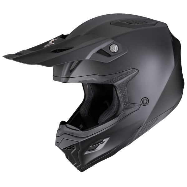 Casque Cross Scorpion Smx-10 Solid Matt Black