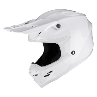 Casque Cross Scorpion Smx-10 Solid White
