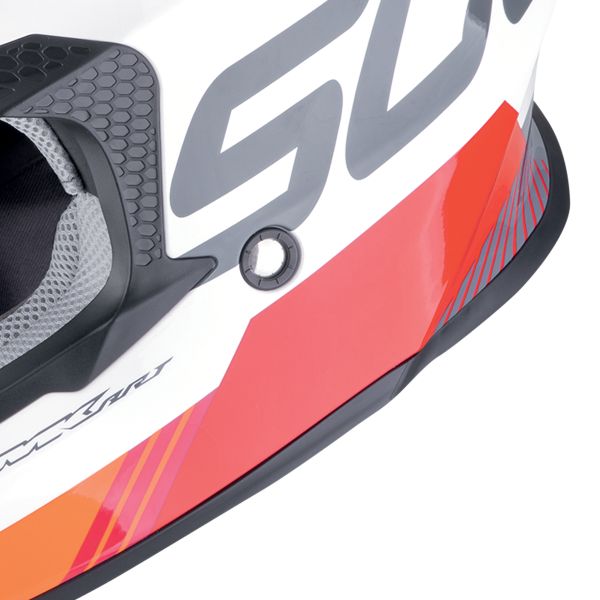 Scorpion VX-16 Evo Air Analog White Orange