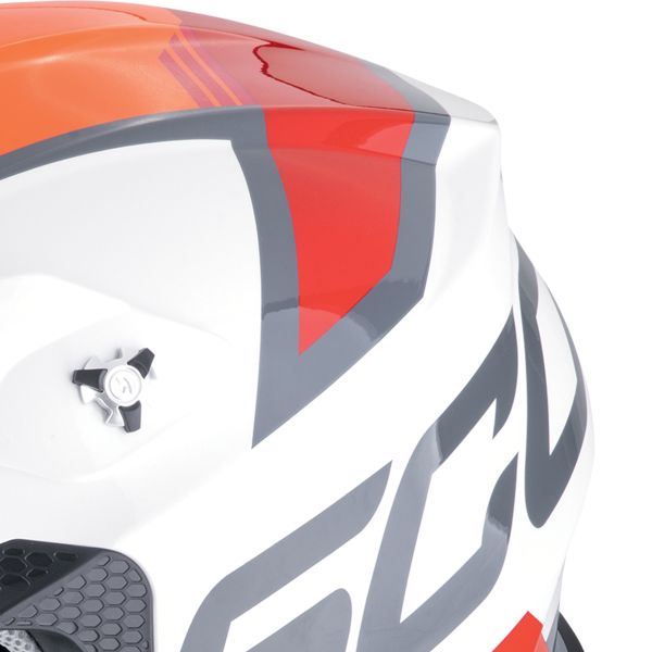 Scorpion VX-16 Evo Air Analog White Orange