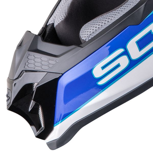 Scorpion VX-16 Evo Air Patriot White Blue Yellow