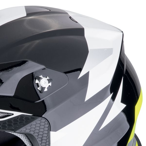 Scorpion VX-16 Evo Air Rod Black Yellow Fluo