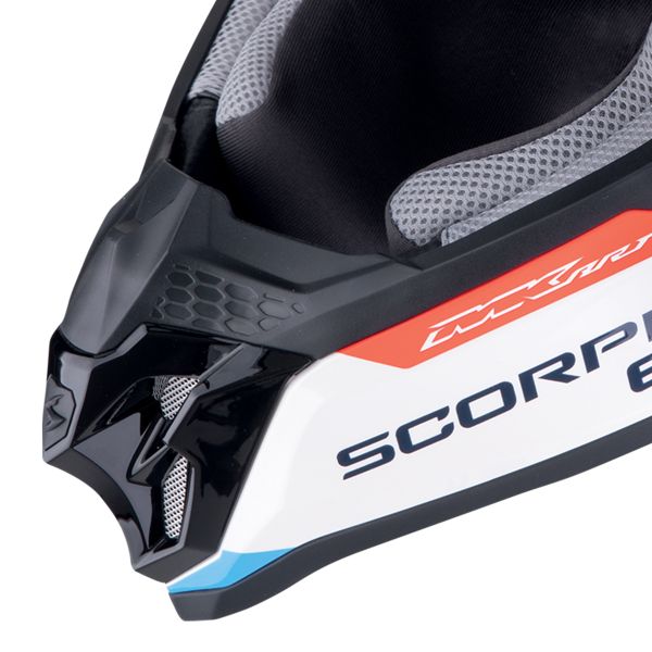 Scorpion VX-16 Evo Air Rod White Red Blue