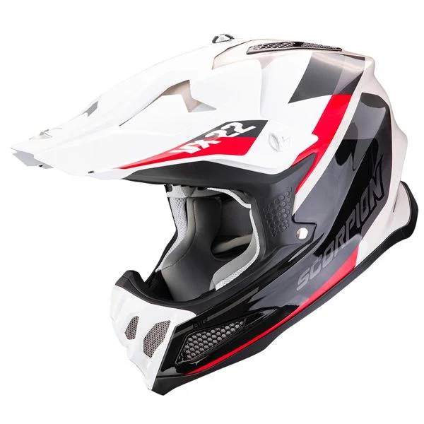 Casque Cross Scorpion VX-22 Air Beta Sand White Casque Cross Scorpion VX-22 Air Beta Sand White