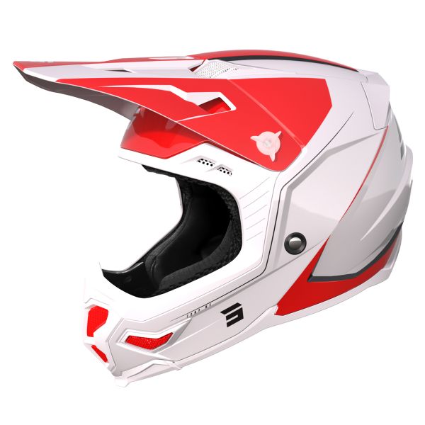 Casque Cross SHOT Core Comp Red Pearly Casque Cross SHOT Core Comp Red Pearly