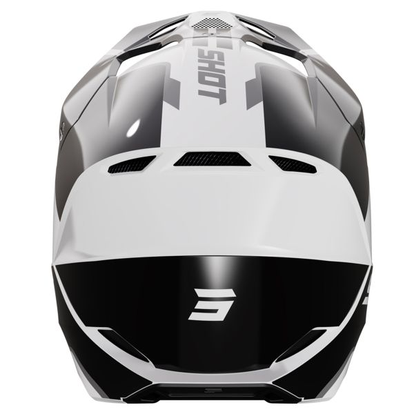 SHOT Furious Bolt Black White Glossy