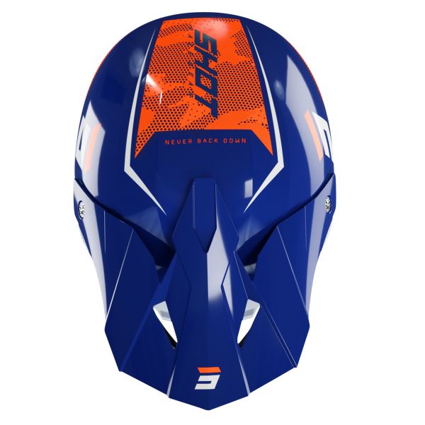 SHOT Furious Camo Navy Orange