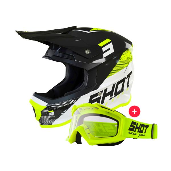 Masque Lunette moto cross NOX PREDATOR ORANGE