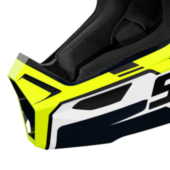 SHOT Furious Flash Blue Neon Yellow Glossy 2.0