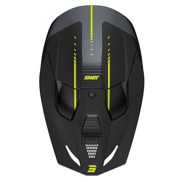 SHOT Furious Peak Grey Neon Yellow Matt
