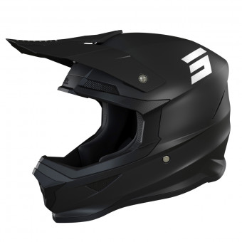 Casque Cross SHOT Furious Solid 2.0 Matt Black Casque Cross SHOT Furious Solid 2.0 Matt Black