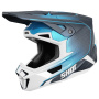Casque Cross SHOT Lite Challenger Blue Matt 2.0