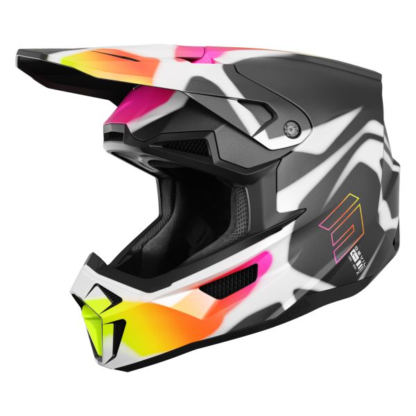 Casque Cross SHOT Lite Devil Black Matt 2.0