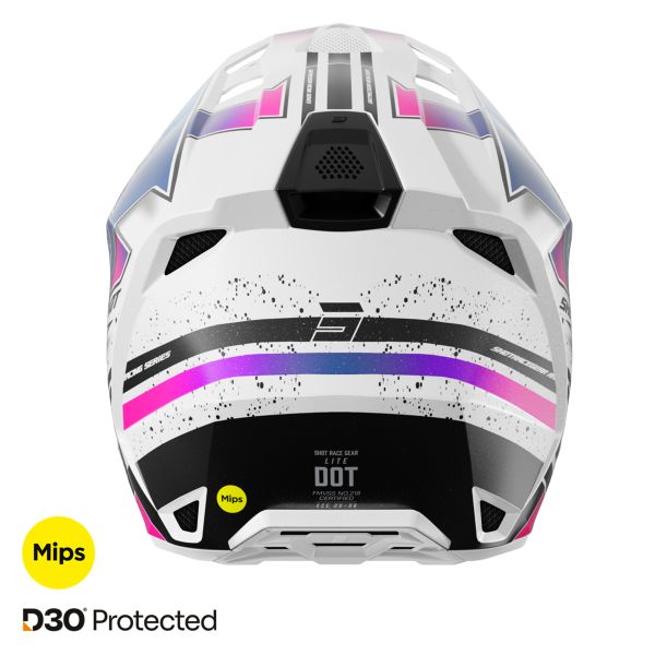 SHOT Lite Racing White Pink Pearly 2.0