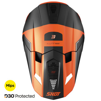 SHOT Lite S10 Orange Matt 2.0