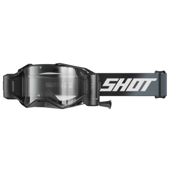 Masque Cross SHOT Lunettes Lite Roll-off Solid Black Matt