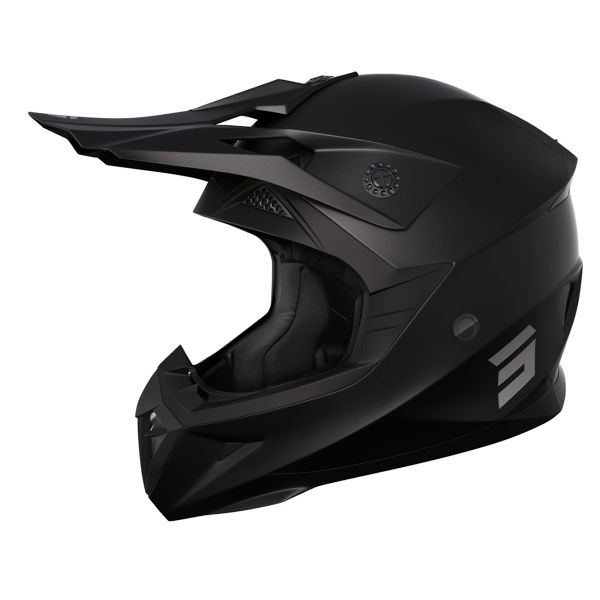 Casque Cross SHOT Pulse Solid 2.0 Black Matt Casque Cross SHOT Pulse Solid 2.0 Black Matt