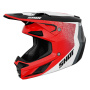 Casque Cross SHOT Speed Hybrid Red Glossy