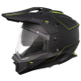 Casque Integral SHOT Trek Max Vision Rally Black Neon Yellow Matt