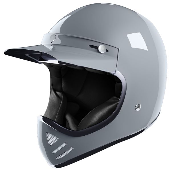 Casque Cross Stormer Crossroad Nardo Grey Glossy