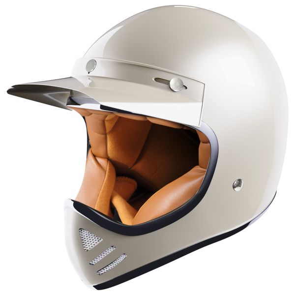 Casque Cross Stormer Crossroad Off-White Pearly Casque Cross Stormer Crossroad Off-White Pearly