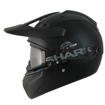 Casque Cross Shark Explore-R Blank Mat KMA Casque Cross Shark Explore-R Blank Mat KMA