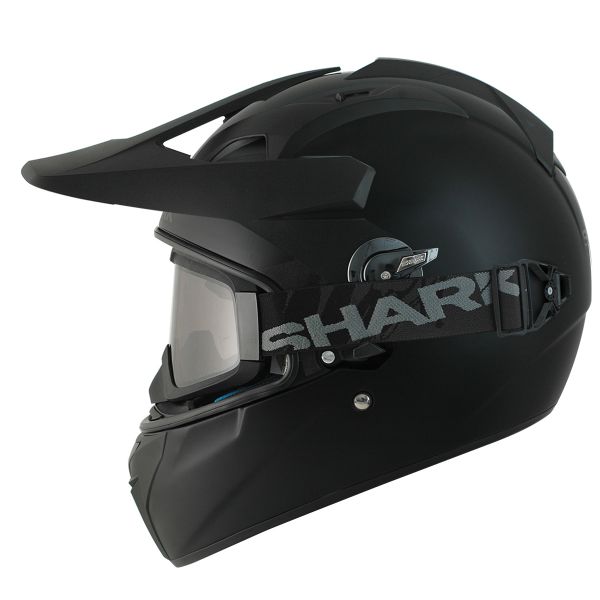 Casque Cross Shark Explore-R Blank Mat KMA