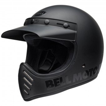 Casque Cross Bell Moto-3 Blackout Black Casque Cross Bell Moto-3 Blackout Black