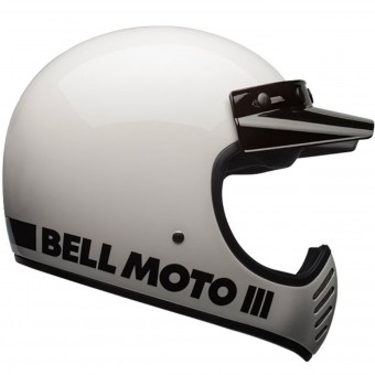 Casque Cross Bell Moto-3 Classic White Casque Cross Bell Moto-3 Classic White