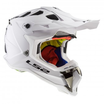 Casque Cross LS2 Subverter Solid White MX470 Casque Cross LS2 Subverter Solid White MX470