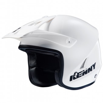 Casque Cross Kenny Trial Up White Black Casque Cross Kenny Trial Up White Black