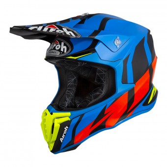 Casques Moto Cross Airoh Twist Aviator Terminator S5 Large