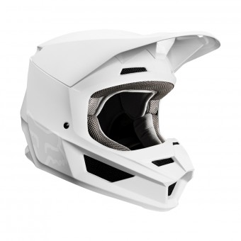 Casque Cross FOX V1 Matte Blanc Casque Cross FOX V1 Matte Blanc
