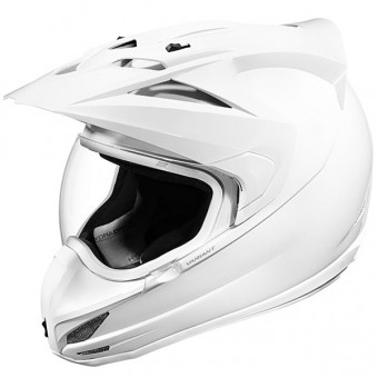 Casque Cross ICON Variant Solid White