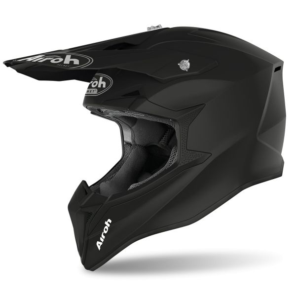 Casque Cross Airoh Wraap Black Matt