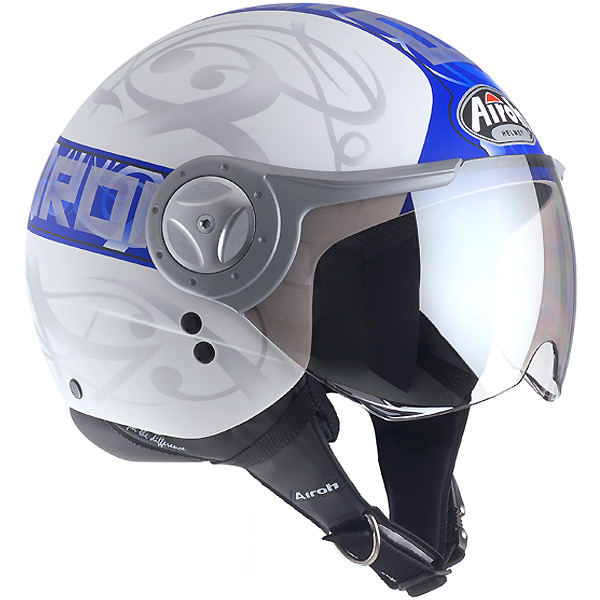 Casque Casque moto Airoh Naked Funny Bleu NFB