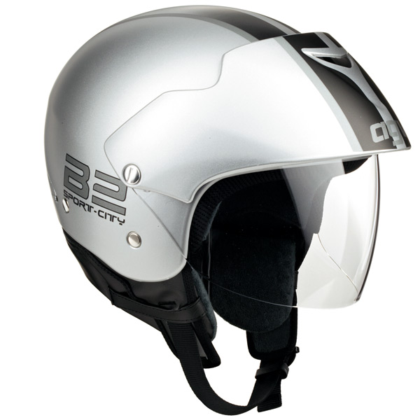 Casque Casque moto AGV New Bali B2 Silver