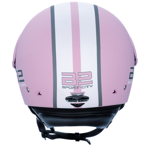 Casque jet AGV - Dos